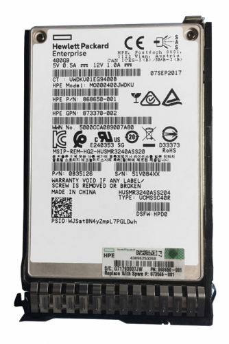 Жесткий диск HP 741142-B21 400Gb  SAS 2,5" SSD