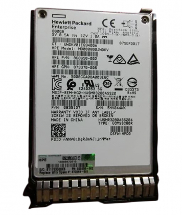 Жесткий диск HP 873370-006 800Gb SAS 2.5" SSD