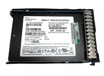 Жесткий диск HP 875482-005 960Gb SATAIII 2,5" SSD