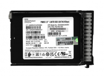 Жесткий диск HP 877800-013 3.84TB SATAIII 2,5" SSD