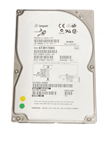Жесткий диск Seagate 9J4008 9,1Gb 7200 U40SCSI 3.5" HDD