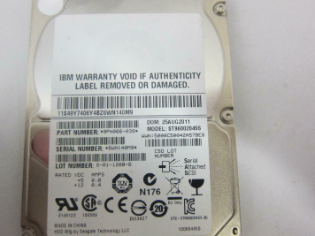 Жесткий диск IBM 9PN066-039 600Gb 10000 SAS 2,5" HDD