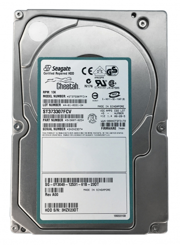 Жесткий диск Seagate 9V3007 73,3Gb  Fibre Channel  3,5" HDD