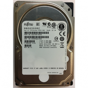 Жесткий диск Fujitsu CA07068-B200 300Gb  SAS 2,5" HDD