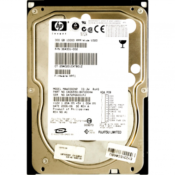 Жесткий диск HP 364331-001 300Gb  U320SCSI 3.5" HDD