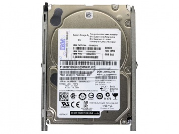 Жесткий диск IBM 00AK389 600Gb 10000 SAS 2,5" HDD