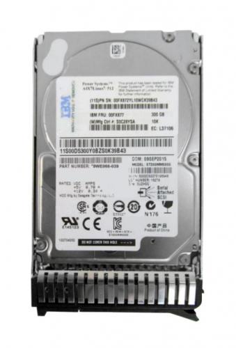 Жесткий диск IBM 9WE066-039 300Gb 10000 SAS 2,5" HDD