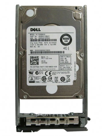 Жесткий диск Dell HDEBC01DBA51 600Gb  SAS 2,5" HDD