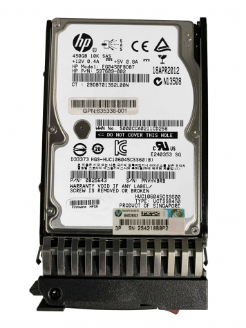 Жесткий диск HP EVA AW612A 450Gb  SAS 2,5" HDD