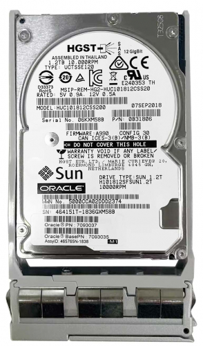 Жесткий диск Sun H101812SFSUN1.2 1,2Tb 10520 SAS 2,5" HDD