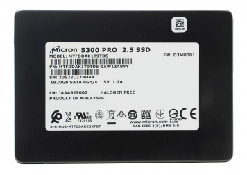 Жесткий диск Micron D3MU001 1.92Tb SATAIII 2,5" SSD