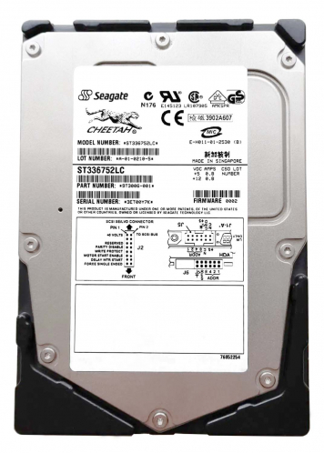 Жесткий диск Seagate 9T3006 36,7Gb  U160SCSI 3.5" HDD