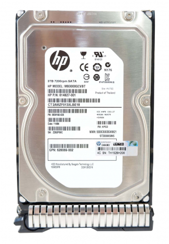 Жесткий диск HP 628061-B21 3Tb 7200 SATAIII 3.5" HDD