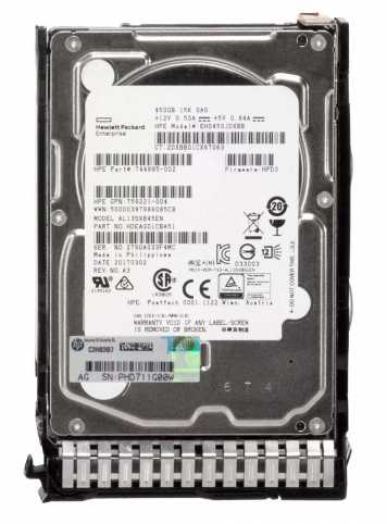 Жесткий диск HP 744995-002 450Gb 15000 SAS 2,5" HDD