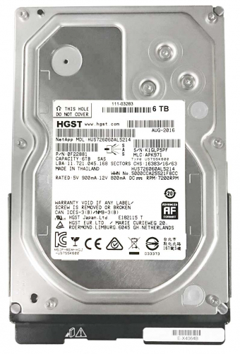 Жесткий диск Network Appliance 0F22881 6Tb 7200 SAS 3,5" HDD