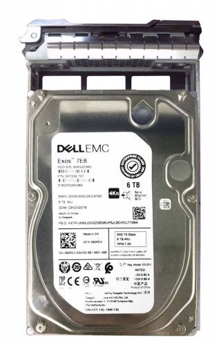 Жесткий диск Dell ST6000NM036A 6Tb 7200 SAS 3,5" HDD