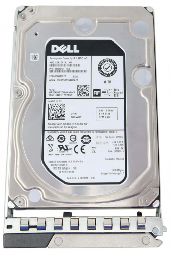 Жесткий диск Dell 400-ATKR 8Tb 7200 SAS 3,5" HDD