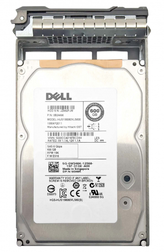 Жесткий диск Dell W348K 600Gb  SAS 3,5" HDD