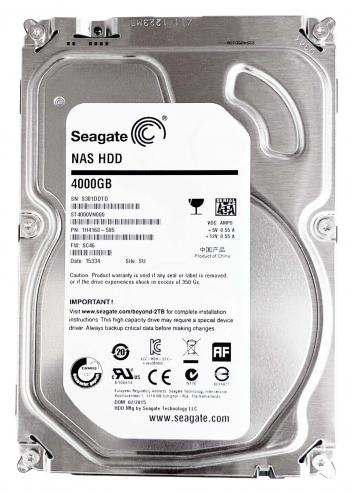 Жесткий диск Seagate ST4000VN000 4Tb 7200 SATAIII 3.5" HDD