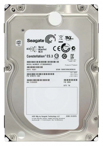 Жесткий диск Seagate ST3000NM0023 3Tb  SAS 3,5" HDD