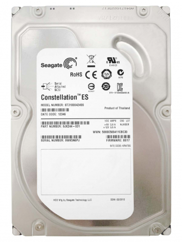 Жесткий диск Seagate 9JX244 1Tb  SAS 3,5" HDD