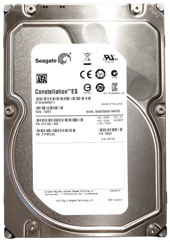 Жесткий диск Seagate ST2000NM0011 2Tb  SATAIII 3,5" HDD