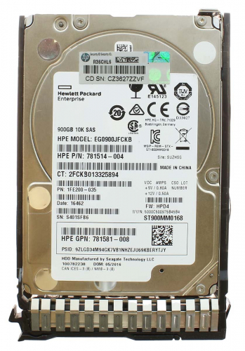 Жесткий диск HP 846288-001 900Gb 10000 SAS 2,5" HDD