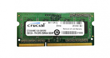 Оперативная память Crucial CT25664BC1339.D8FER2 DDRIII 2GB