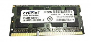 Оперативная память Crucial CT51264BF160B.C16FKD DDRIII 4Gb