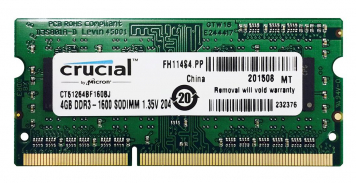 Оперативная память Crucial CT51264BF160BJ DDRIII 4Gb