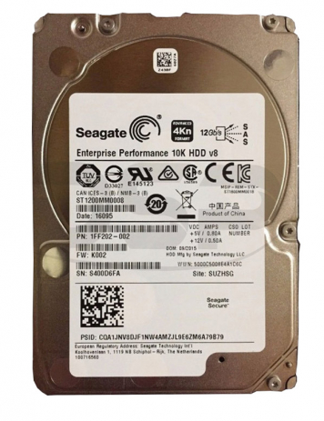 Жесткий диск Seagate ST1200MM0008 1200Gb  SAS 2,5" HDD