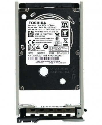 Жесткий диск Dell C7F2G 500Gb SATA 2,5" HDD