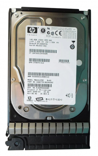 Жесткий диск HP DF146BAFDU 146.8Gb  SAS 3,5" HDD