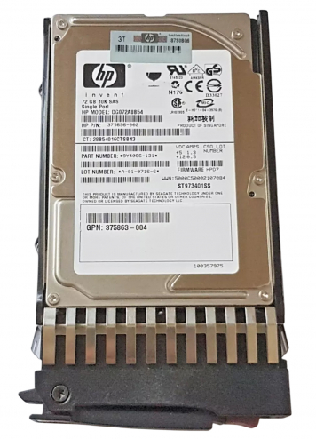Жесткий диск HP 375863-002 72Gb  SAS 2,5" HDD