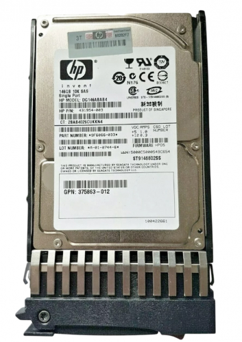 Жесткий диск HP DG146ABAB4 146Gb  SAS 2,5" HDD