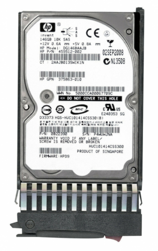 Жесткий диск HP 0B22390 146Gb 10000 SAS 2,5" HDD