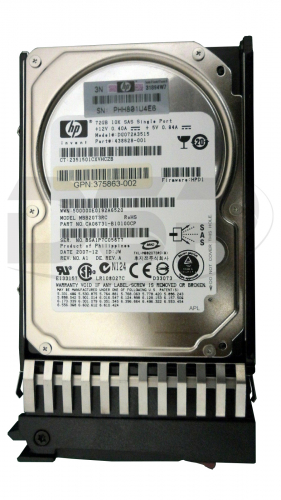 Жесткий диск HP CA06731-B10100DP 72Gb  SAS 2,5" HDD