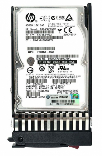 Жесткий диск HP 0B26027 450Gb 10000 SAS 2,5" HDD
