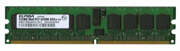 Оперативная память Elpida EBE51RD8AGFA-4A-E DDRII 512Mb