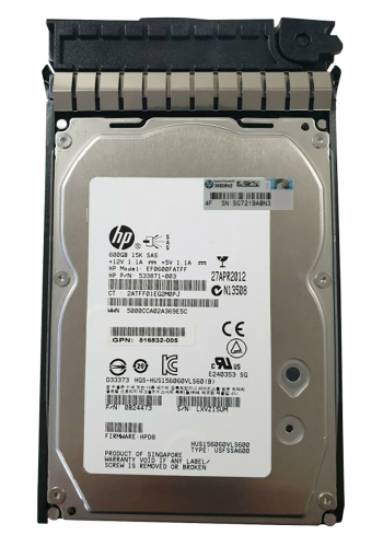 Жесткий диск HP 533871-003 600Gb  SAS 3,5" HDD