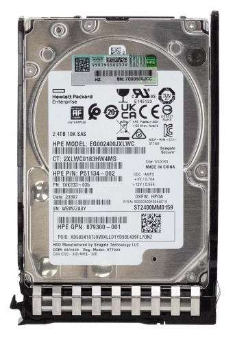 Жесткий диск HP EG002400JXLWC 2,4Tb 10500 SAS 2.5" HDD