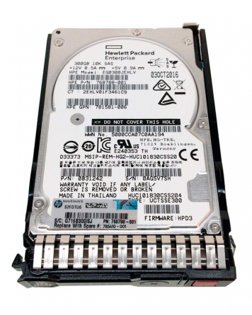Жесткий диск HP 781581-005 300Gb 10000 SAS 2,5" HDD
