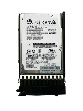 Жесткий диск HP 693648-B21 1,2Tb 10000 SAS 2,5" HDD