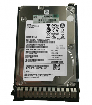 Жесткий диск HP 870765-B21 900Gb 15000 SAS 2,5" HDD