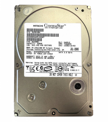 Жесткий Диск Hitachi 0A33501 320Gb 7200 IDE 3,5" HDD