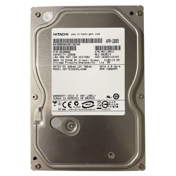 Жесткий диск Hitachi 0A38732 250Gb  SATAII 3,5" HDD