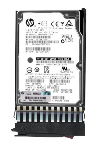 Жесткий диск HP MM1000FECVH 1Tb  SAS 2,5" HDD