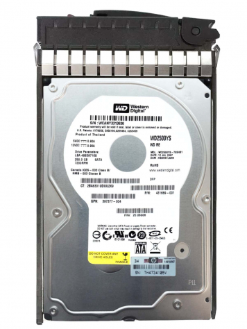 Жесткий диск HP 431689-001 250Gb  SATA 3,5" HDD