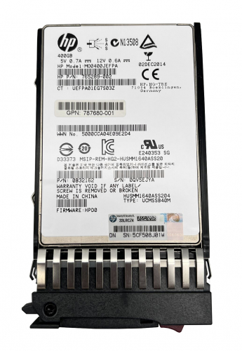 Жесткий диск HP MSA J9F37A  400Gb SAS 2,5" SSD