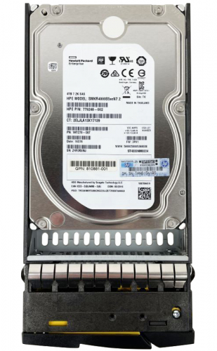 Жесткий диск HP 810766-001 4Tb 7200 SAS 3,5" HDD